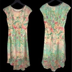 Sundance Silk Dress Sundance Silk Dress Sundance Silk Dress High low watercolor